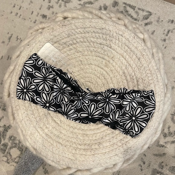 NWT Kenny Flowers The Pedregal Bandeau Bikini Top Size M - Picture 4 of 6